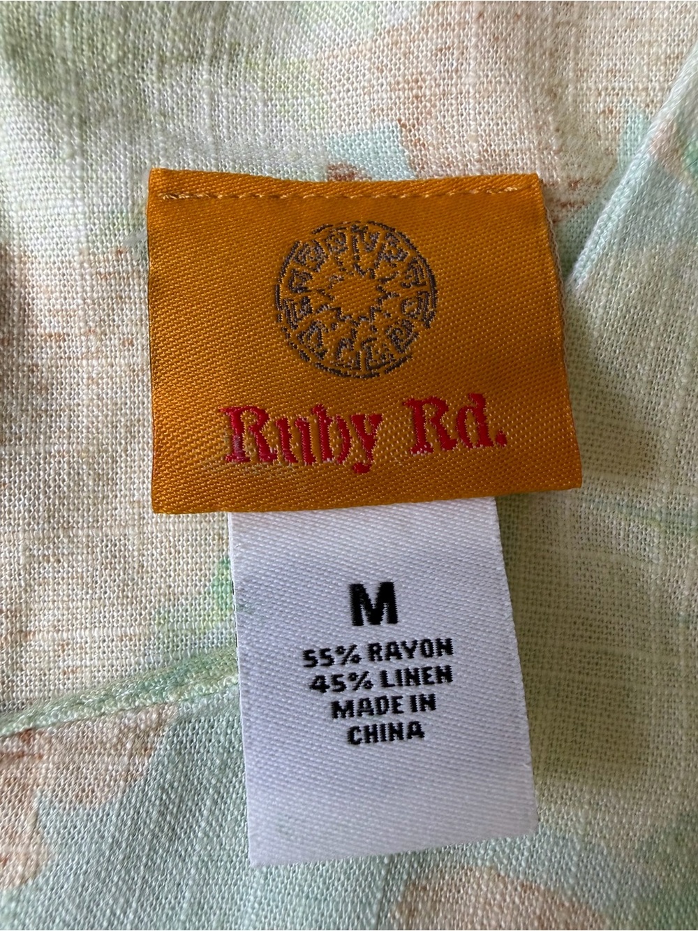 Ruby Rd. Sleeveless Coastal Linen Dress with Pockets- Perfect for Vacation! - Picture 2 of 8